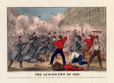 The Lexington of 1861, pub. by Currier & Ives, c.1861 by American School